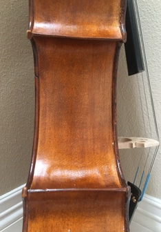 Cello Right side mid close-up